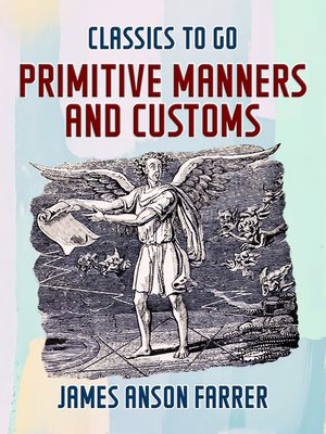 cover image of Primitive Manners and Customs